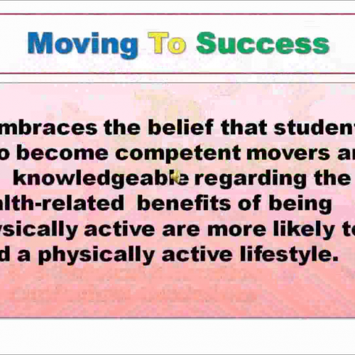 Moving To Success: K-5 Physical Education Cur