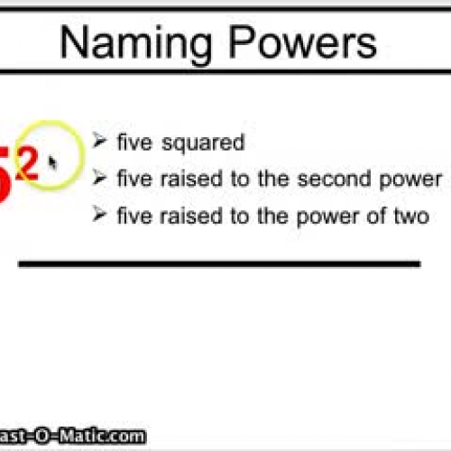 Naming Powers
