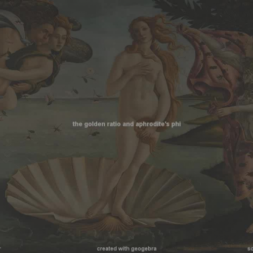 the golden ratio and aphrodite's phi