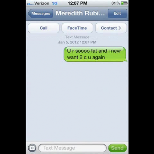 Goodbye Cyberbullying