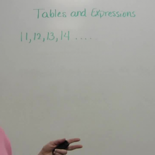 10-3 Tables and Expressions
