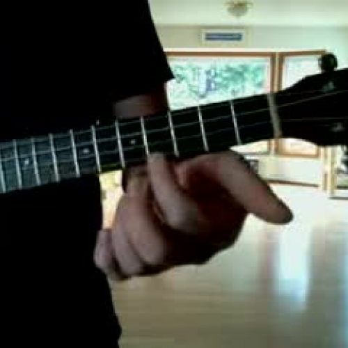 ukulele left hand finger excercise