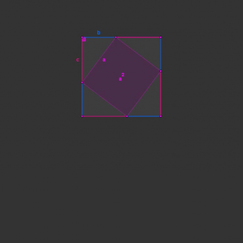 a proof for pythagorean theorem