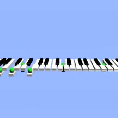 Piano animation