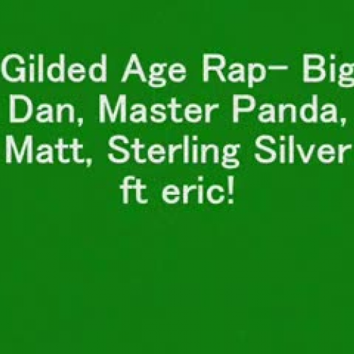 Gilded Age Rap