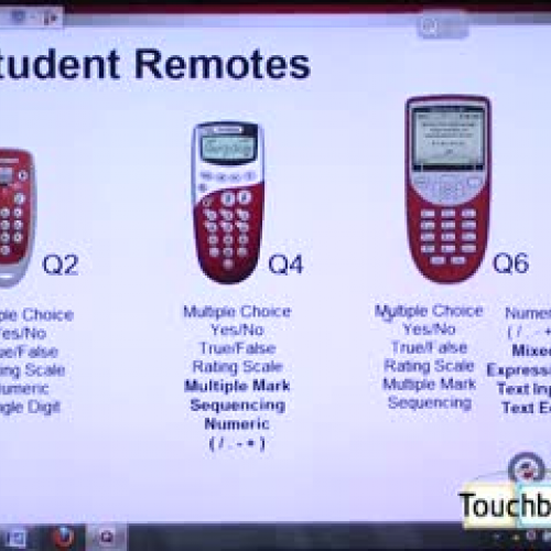 Qwizdom Student Response Systems Student Remo