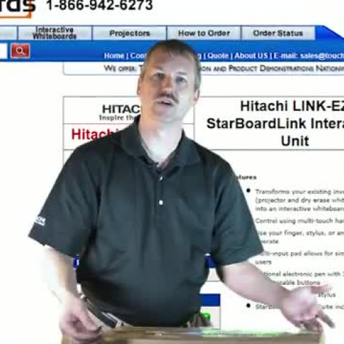 Unpacking Your Hitachi LINK-EZ StarBoardLink 