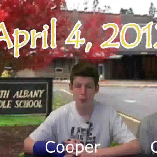 North Albany Middle School Video Announcement