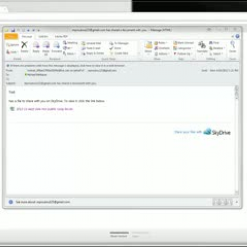Microsoft Live Skydrive
