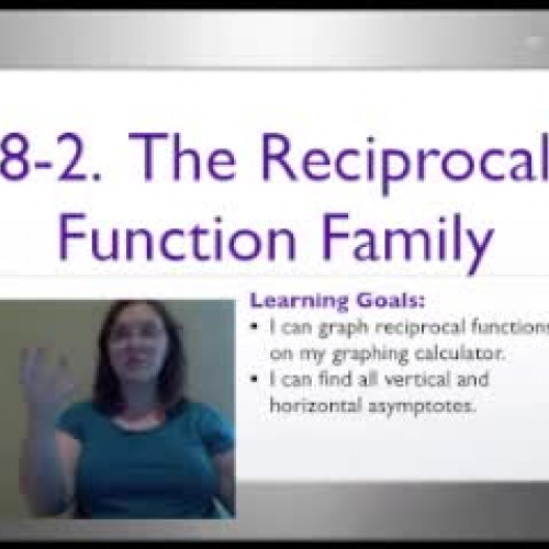 Reciprocal Functions