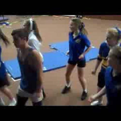 Dancing on the sidewalk