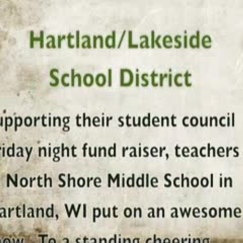 Middle School Teacher Dance