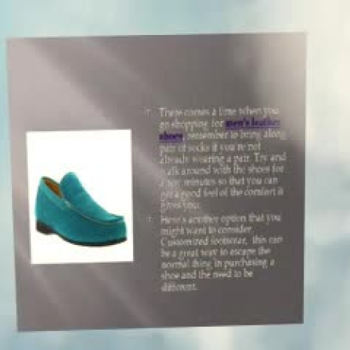 Men's shoes : Things to consider when buying 