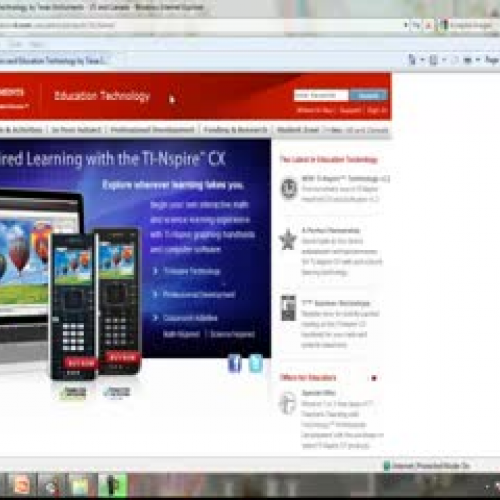 Nspire Teacher Software