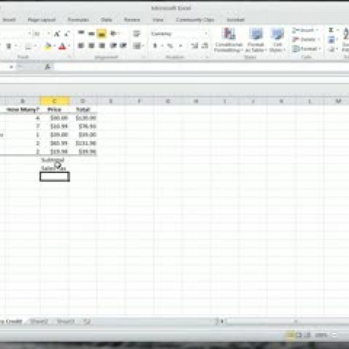 Back To School Shopping