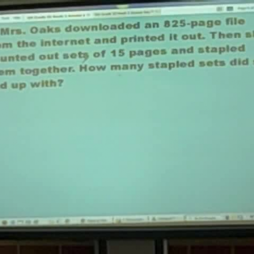 Division - Finding the Number of Groups