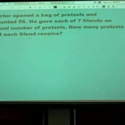 Division - Findng the Number in Each Group