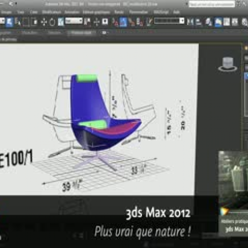 3ds Max 2012 : Plus vrai que nature