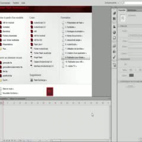 Flash CS6 : Comment intégrer le runtime AIR à