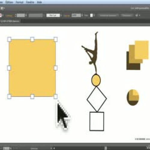 Illustrator CS6 : Outils Sélection directe et
