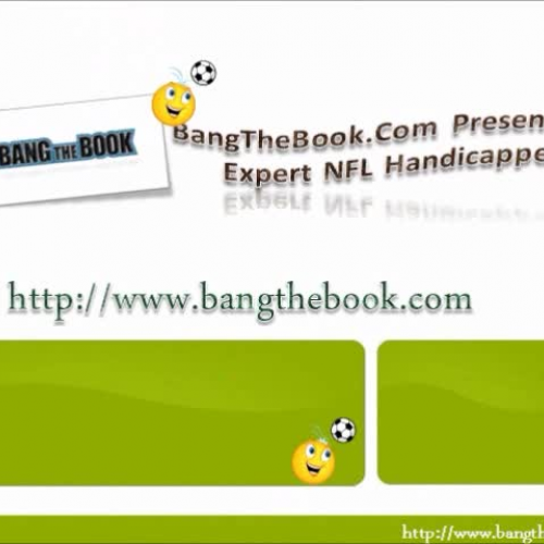 BangTheBook.Com Present Our Expert NFL Handic