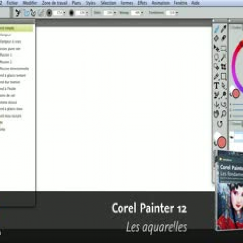 Corel Painter 12 : Les aquarelles
