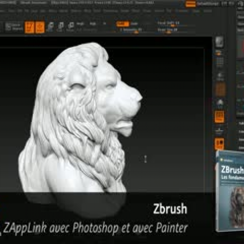 ZBrush 4 : ZAppLink avec Photoshop et avec Pa