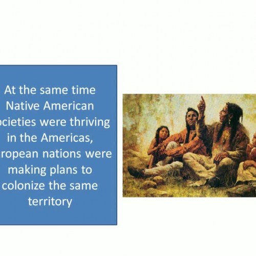 European Settlement in North America