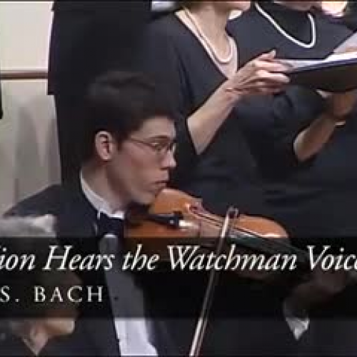 Zion Hears the Watchmen Singing
