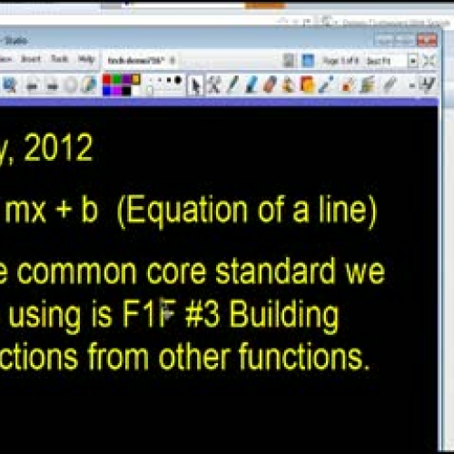 Geogebra exploration