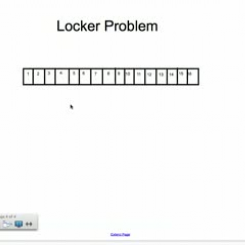 Locker Problem - Part 4