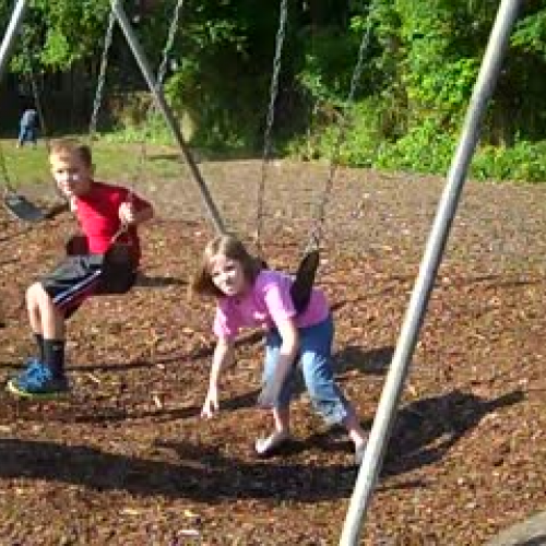 Soring on the Playground