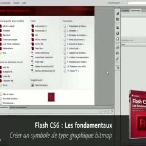 Adobe Flash CS6 : Créer un symbole de type gr