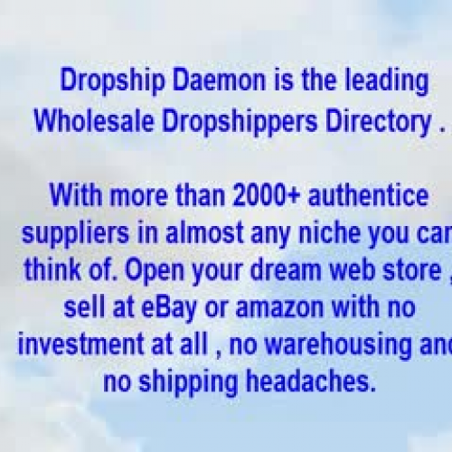 dropship agent - agent dropship - dropship ta