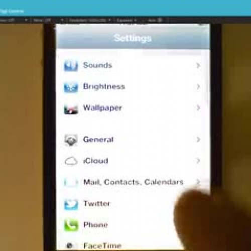 Setting up iPhone Email