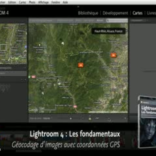 Adobe Lightroom 4 : Géocodage d'images avec c