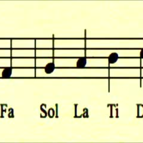 Solfege Exercise 1