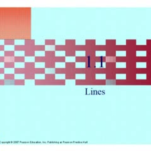 Calculus, Section 1.1