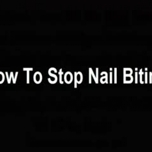 how to stop biting your nails fast - stop bit