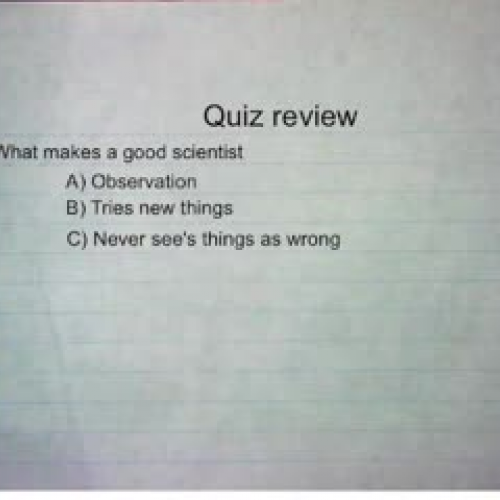Quiz review