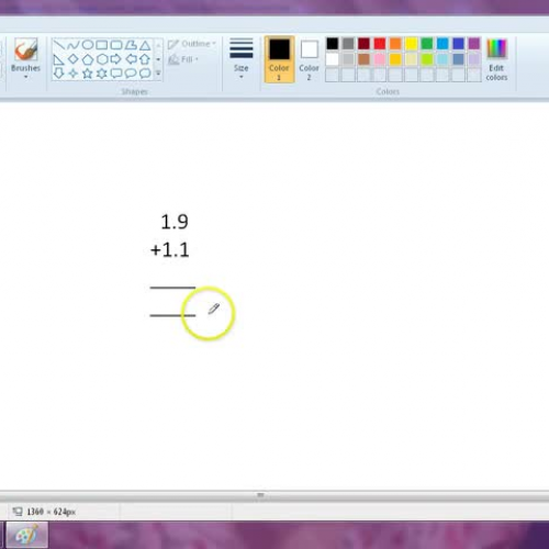 James and his decimals