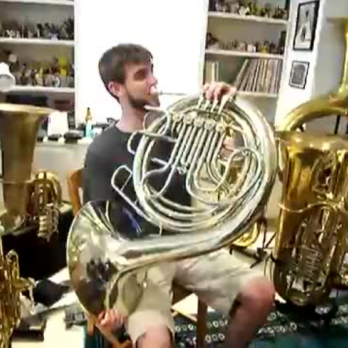 A Contrabass French Horn