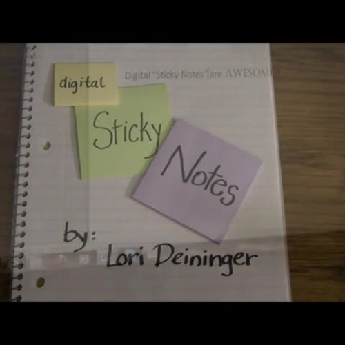 digital Sticky Notes