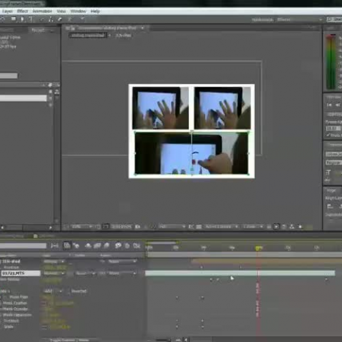 Adobe After Effects: SlidingFramesPart3