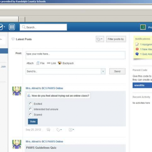 how to attach document on edmodo