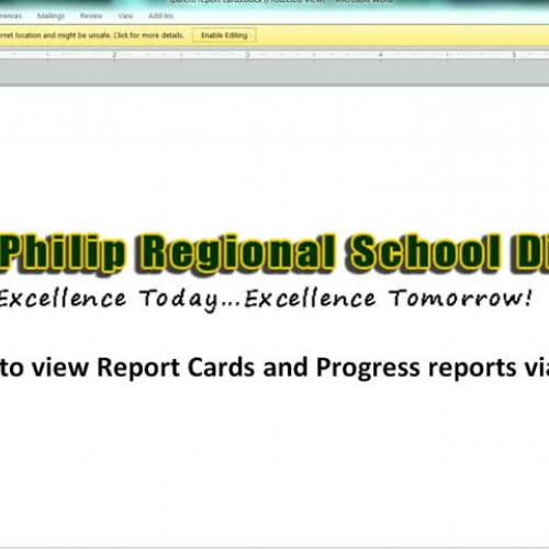 How to view Progress Reports &amp; Report Car