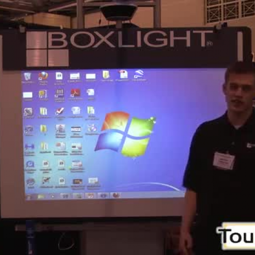 Boxlight ProjectoWrite 3 Projector Demo At IS