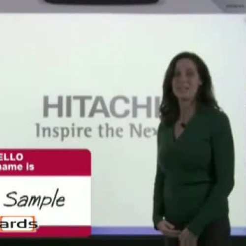 Hitachi StarBoard FXTRIO Customizable Softwar