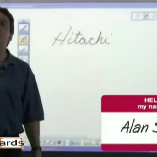 Hitachi StarBoard FXTRIO Customize Configure 