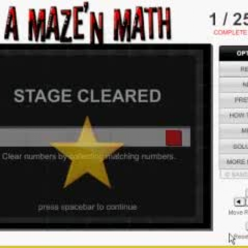 A Maze n Math